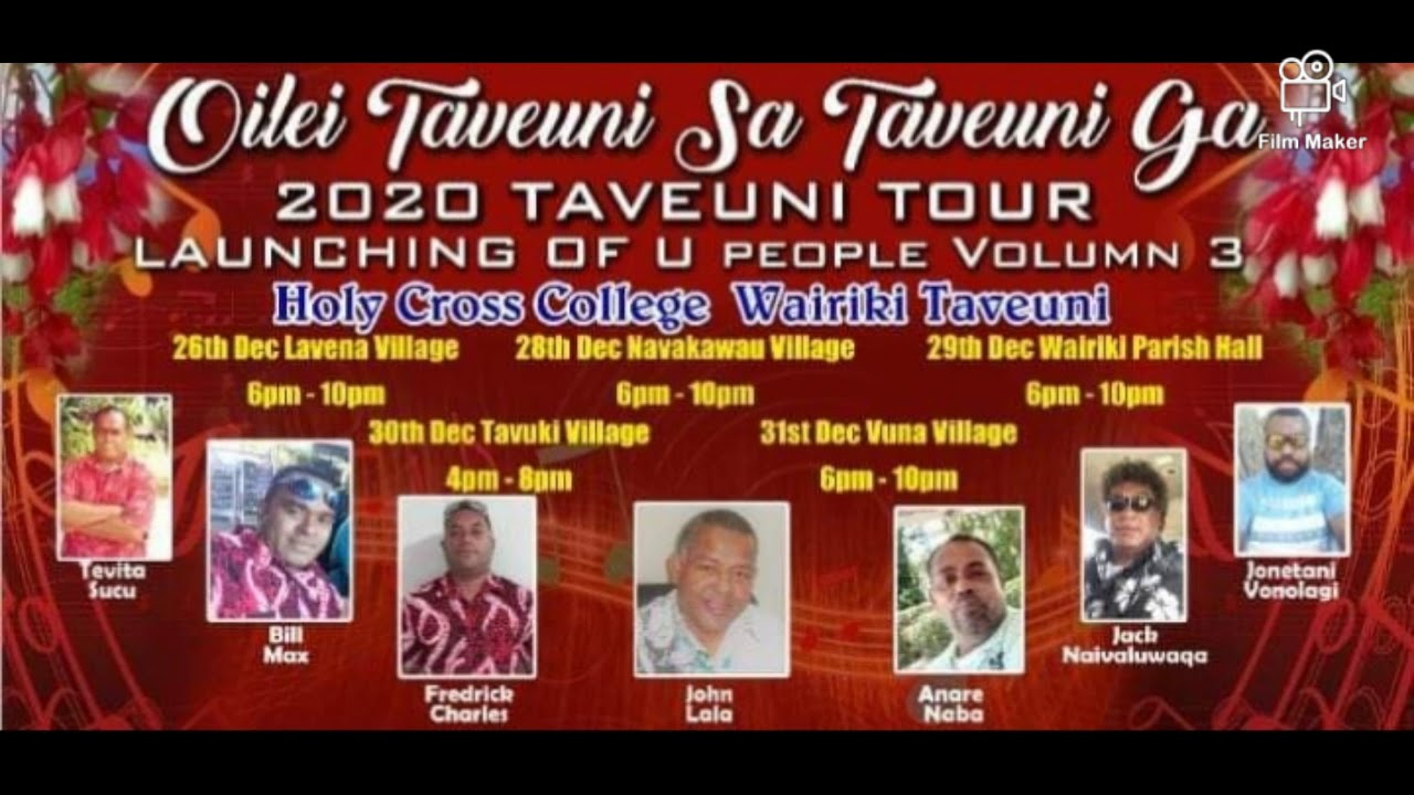 Taveuni sa Taveuni Ga - U PEOPLE band - Taveuni Tour 2020