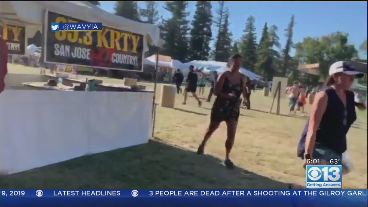 4 Dead, Including Suspect, In Gilroy Garlic Festival Shooting