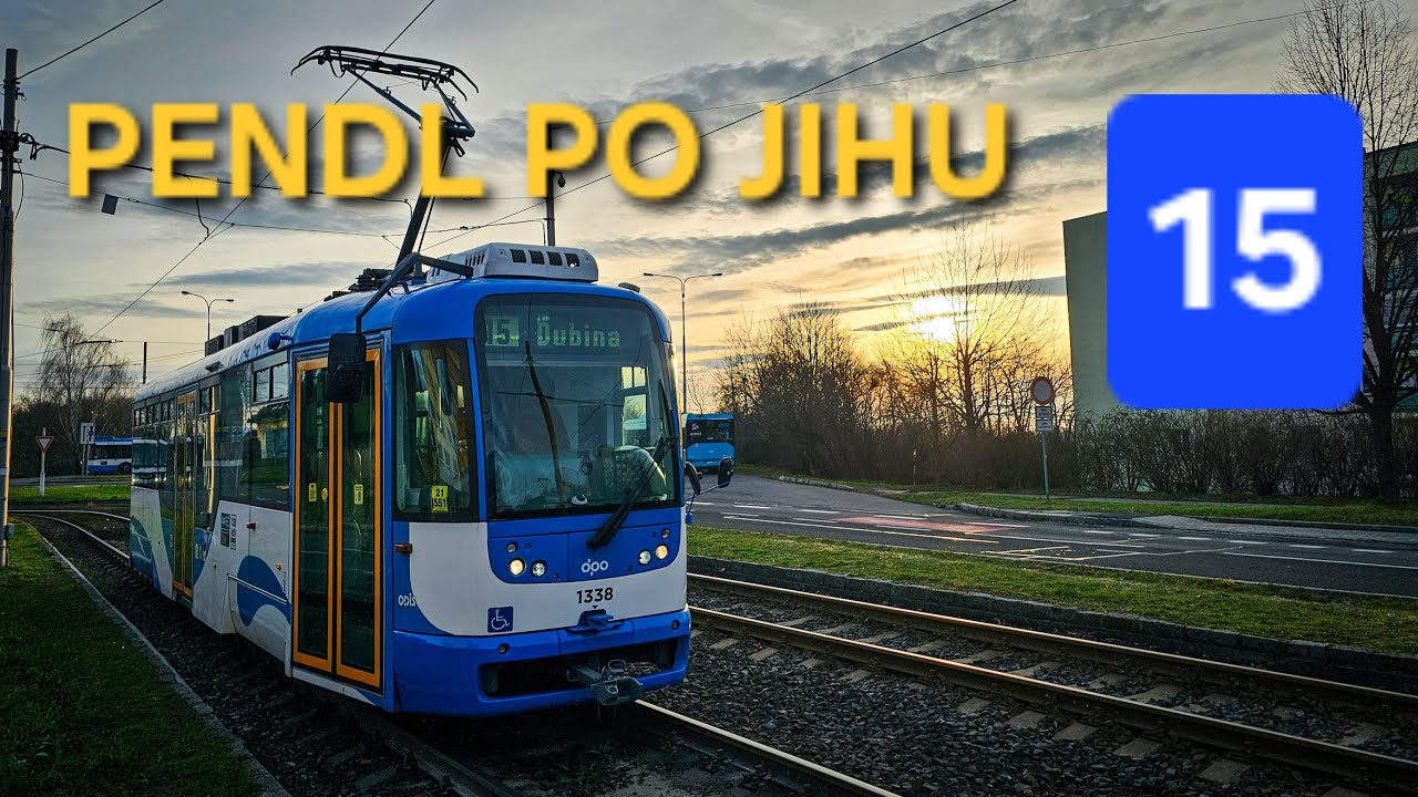 Ostravské tramvaje: linka č. 15 (Dubina - Výškovice a zpět)
