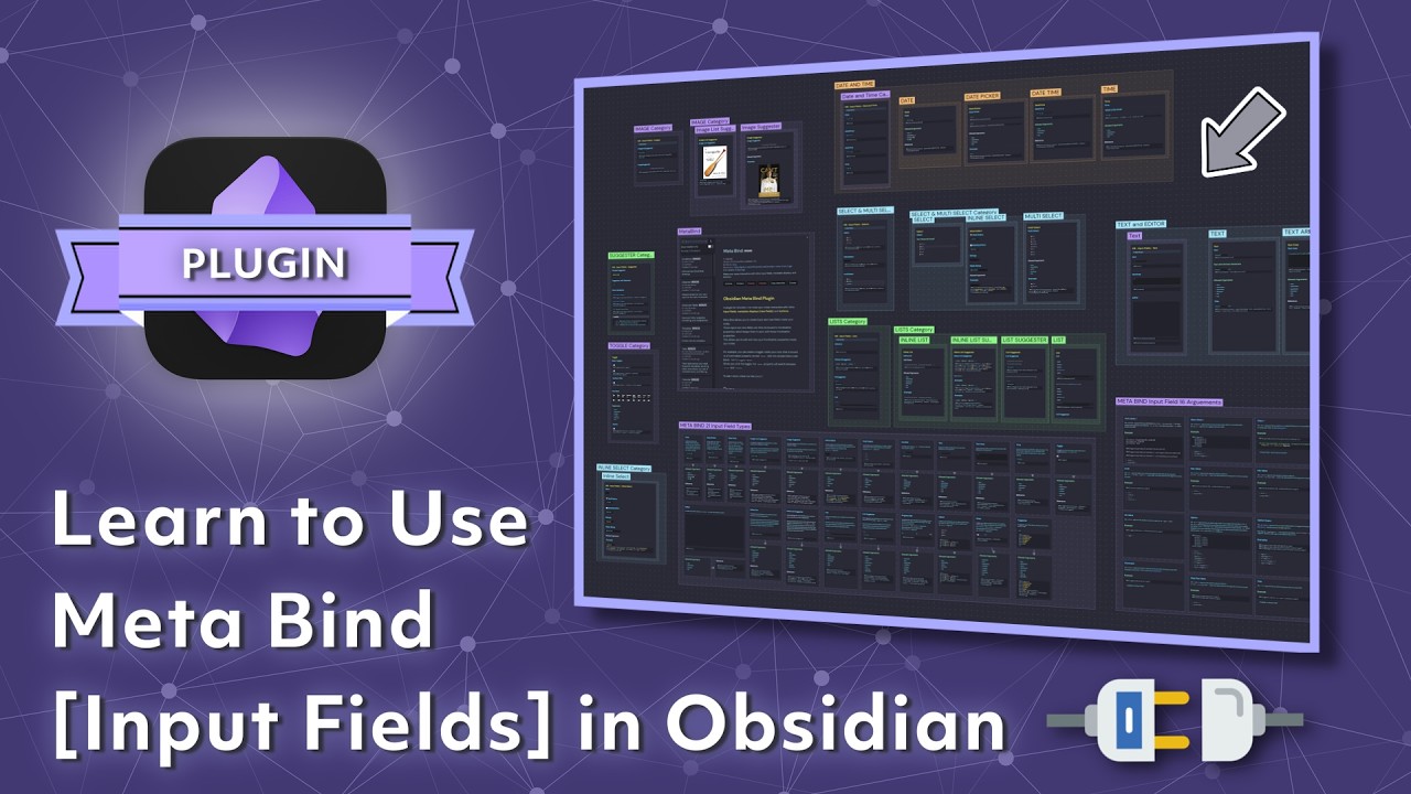 Learn to Use Meta Bind Input Fields in Obsidian