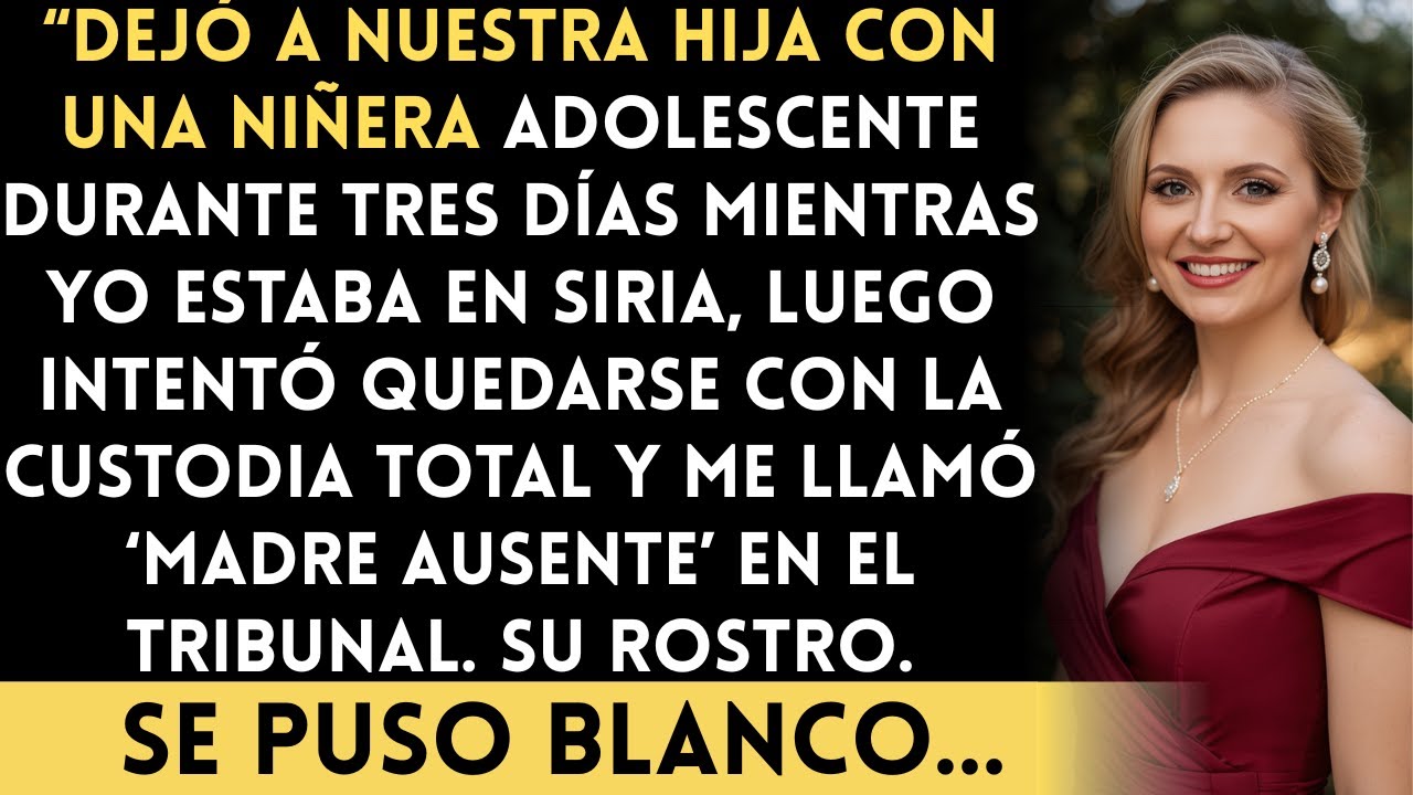 Estaba en una MISIÓN SECRETA en SIRIA cuando el hospital llamó: ‘Tu HIJA está en estado crítico...