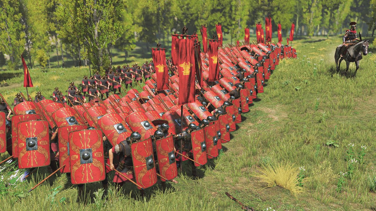 500 Romans Ambushed in the Forest by Carthaginians – Mount & Blade 2 Cinematic Battle!