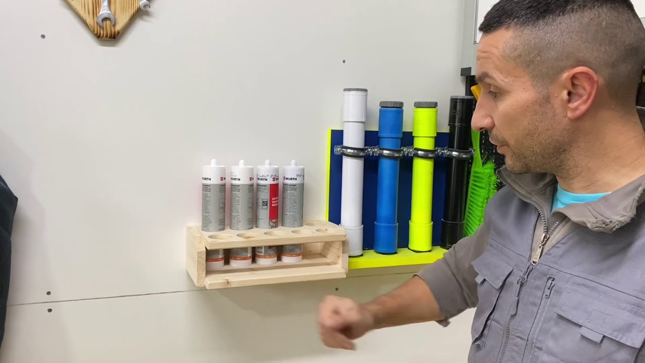 Como hacer ORGANIZADOR para botes de SILICONA #ismapro #makersespaña #diy #maker #taller #trucos