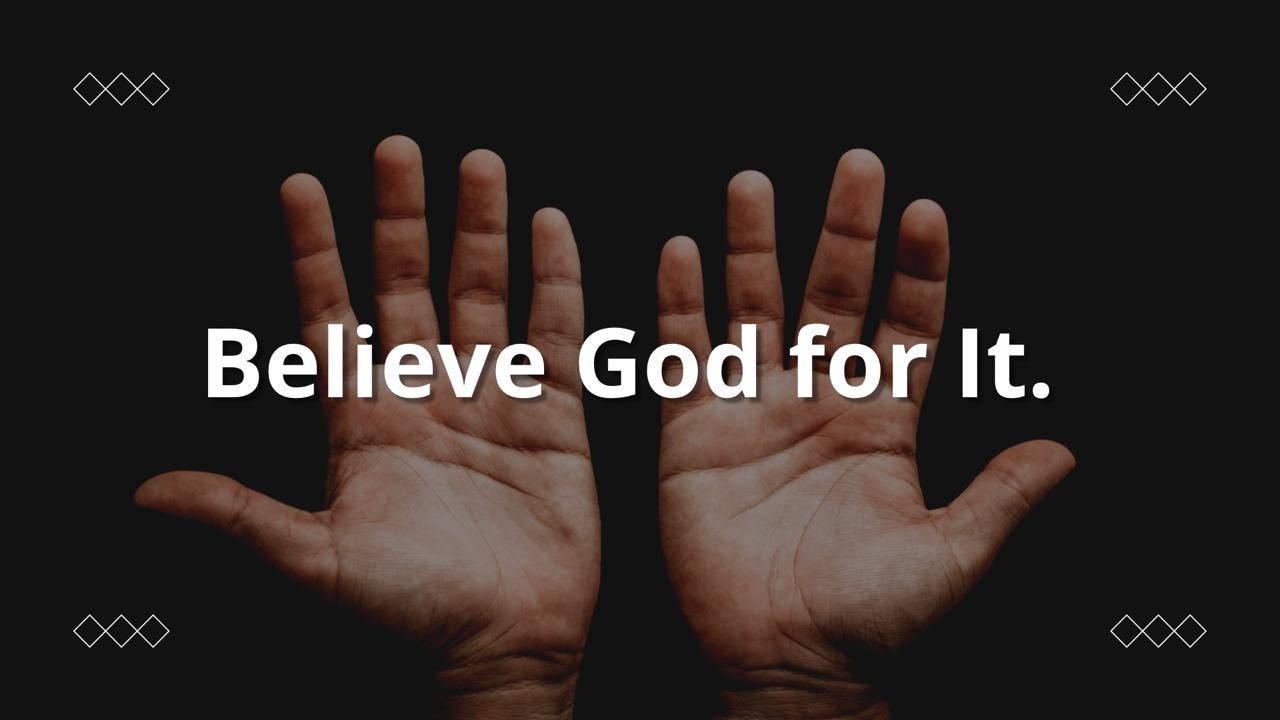 Apostle Alan Adams | BELIEVE GOD FOR IT | 28-03-2026