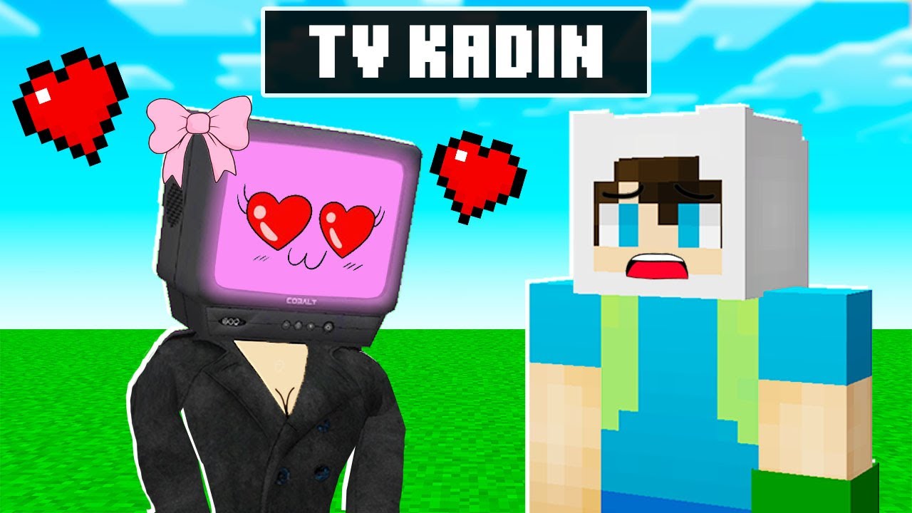 TV KADIN BANA AŞIK OLDU - 😱 Minecraft Enes Arslan
