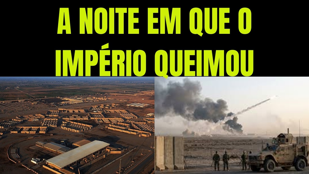 FOGO SOBRE O IMPÉRIO: A RESPOSTA BRUTAL DO IRÃ QUE INCENDIOU BASES DOS EUA E ENVERGONHOU ISRAEL