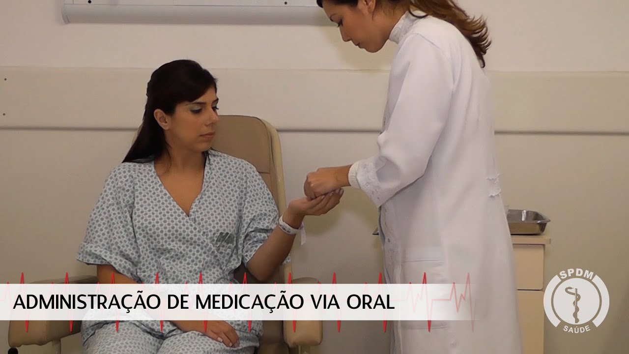 Administração de Medicação via Oral
