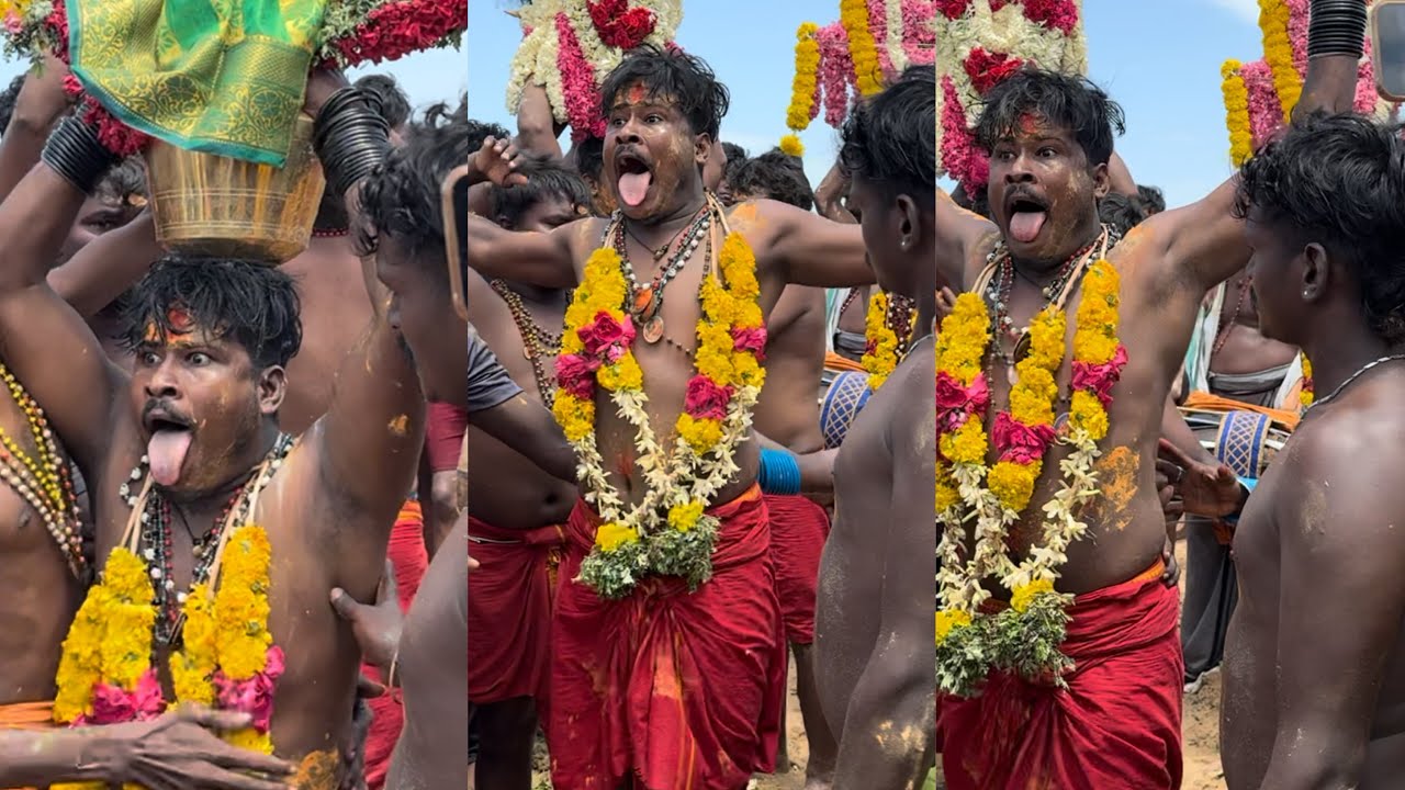 💥💖 kummpam eduthal video 🙏 sami attam ❗️❓#entertainment #rajmindvoice #thasara 