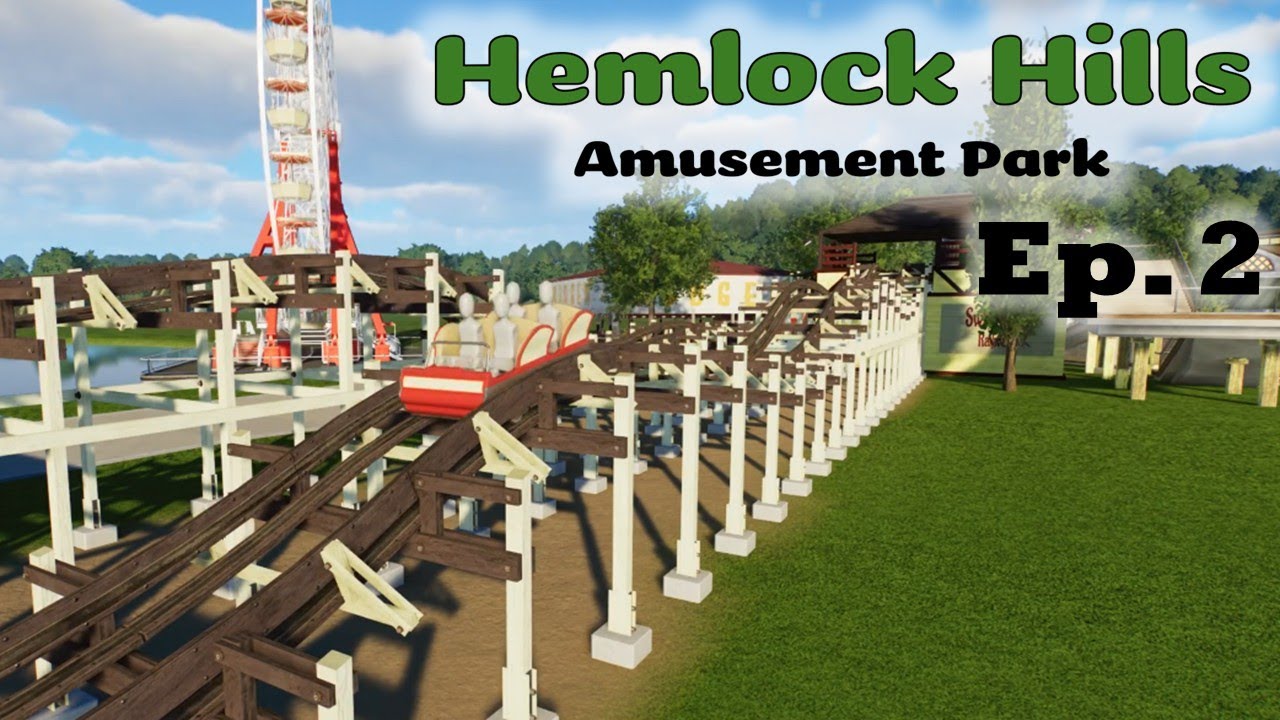Я построил американские горки! | Hemlock Hills. Эпизод 2 | Planet Coaster 2