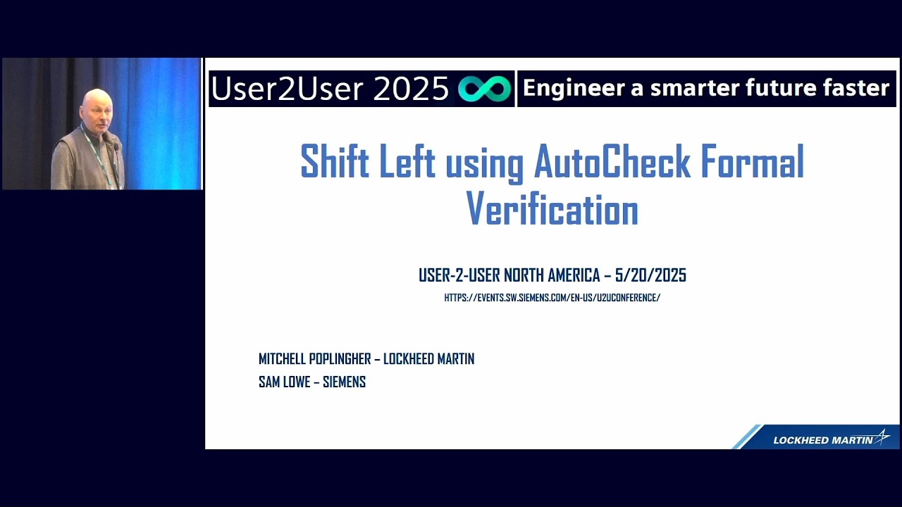 Lockheed Martin: Shift Left using AutoCheck Formal Verification