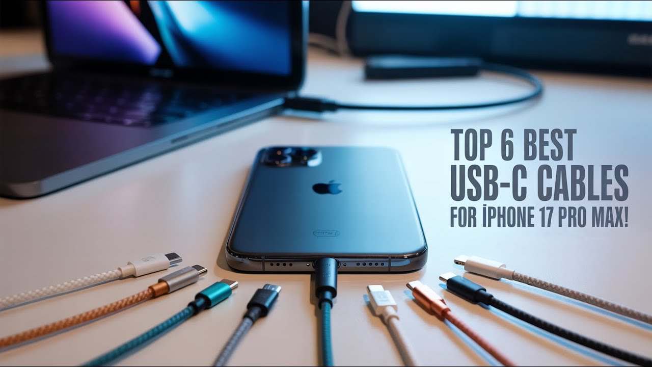To 6 Best  iPhone 17 Pro Max USB C To USB C Cables! ✅
