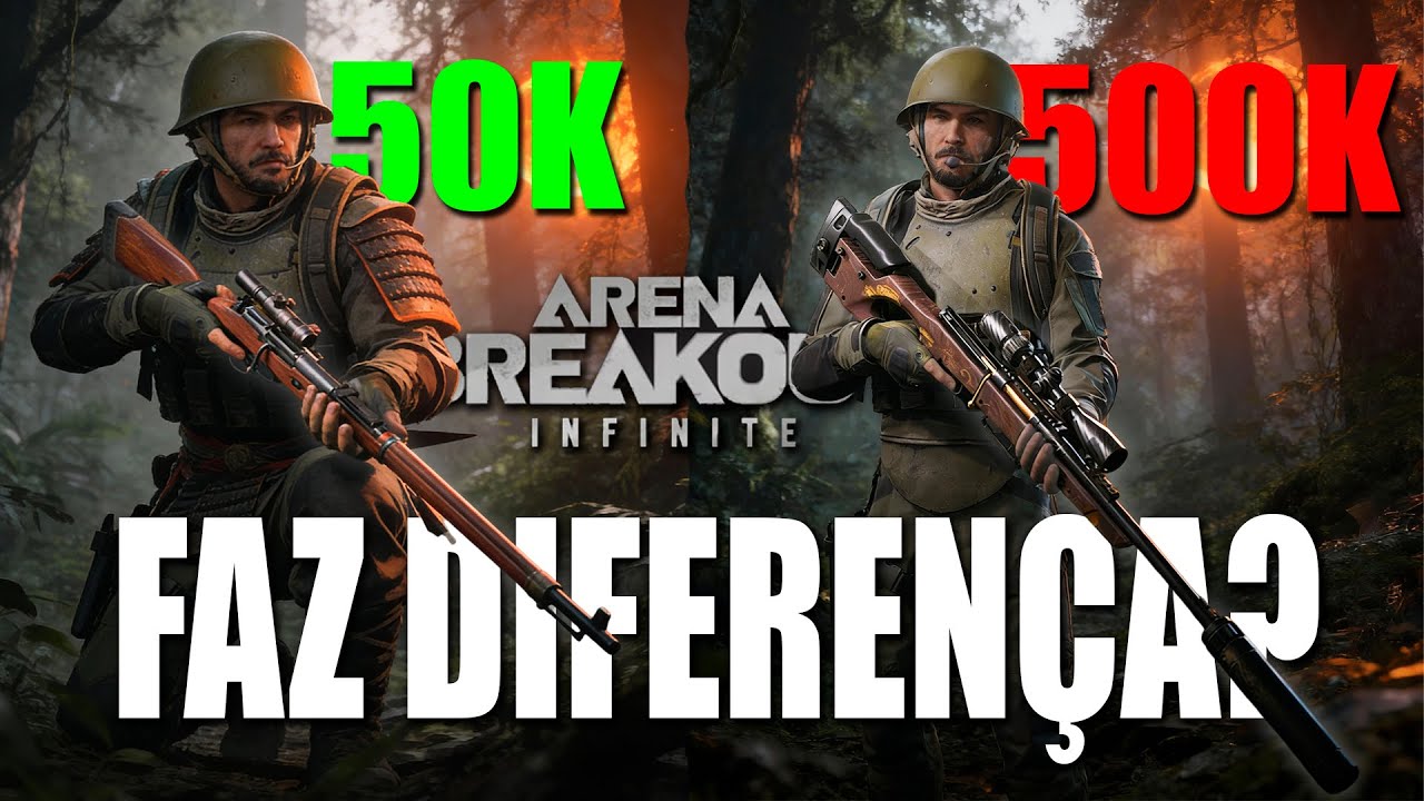 SNIPER no ARENA BREAKOUT é sobre HABILIDADE ou DINHEIRO?