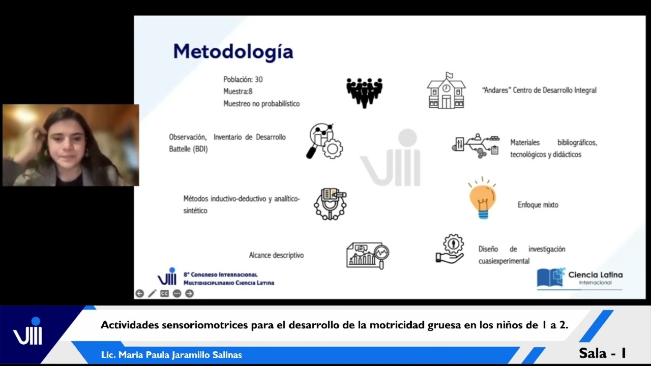 Actividades sensoriomotrices para el desarrollo de la motricidad gruesa en los niños de 1 a 2.