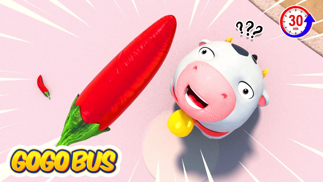 💥 An Toàn Khi Ăn Đồ Cay 🔥 Tuyển Tập Hoạt Hình Cảnh Sát Trưởng GOGO Bus 🚔