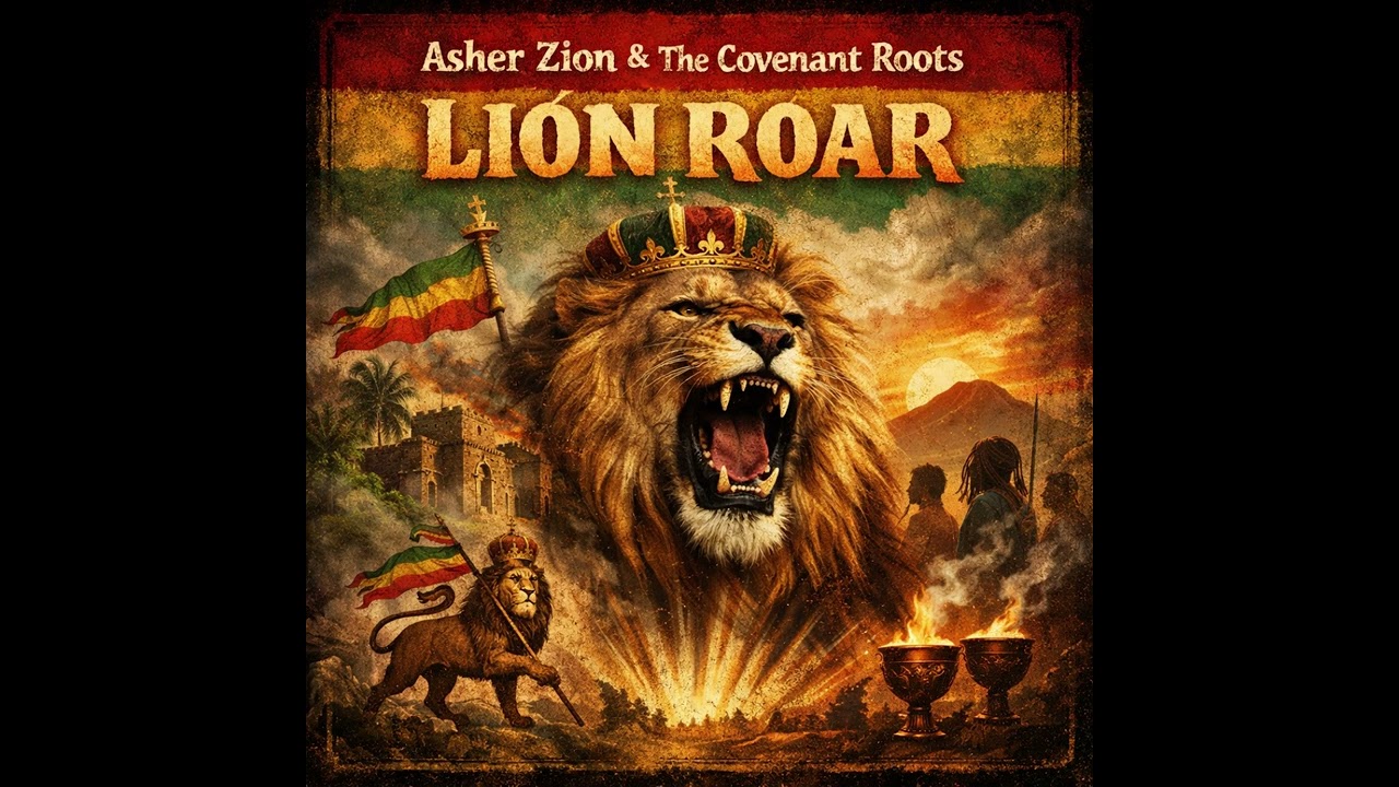 Roots Reggae (1972) [Unreleased Album] Asher zion - Lion roar