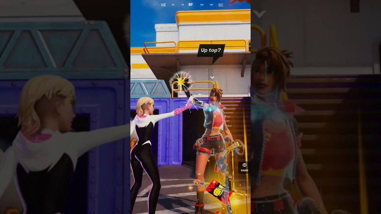 Befriending Dynamo #TNTina in #Fortnite #FortniteRemix