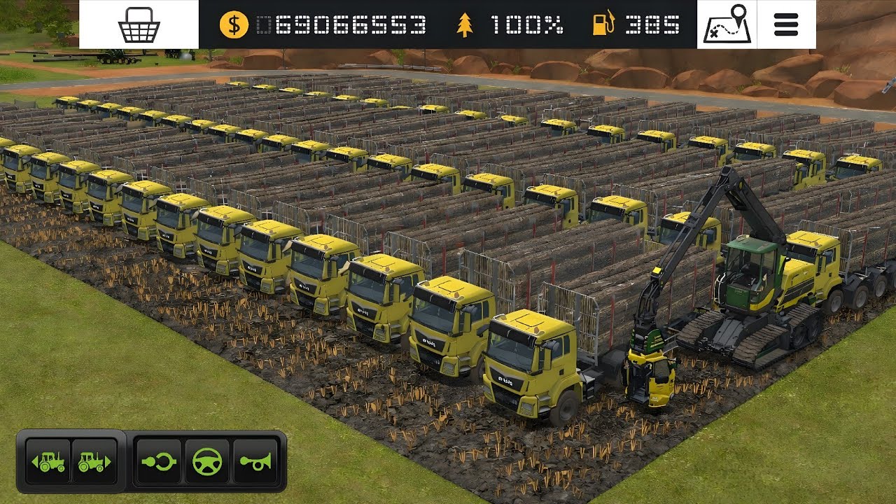 Mega Forestry After 1 Year – Every Forestry Task Done | MULTIPLAYER | Farming Simulator 18