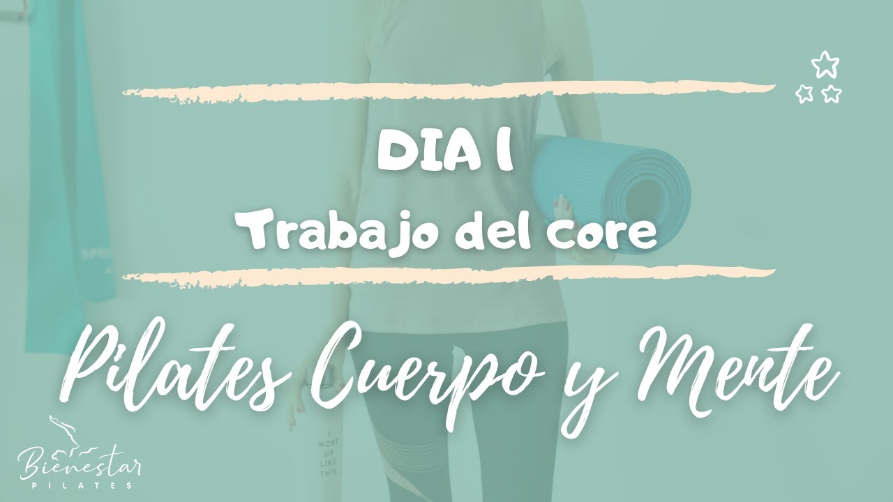 ✔ DIA 1 RETO PILATES CUERPO Y MENTE🤸‍♀️: ✨Trabajo del core ✨ #retobienestarpilates