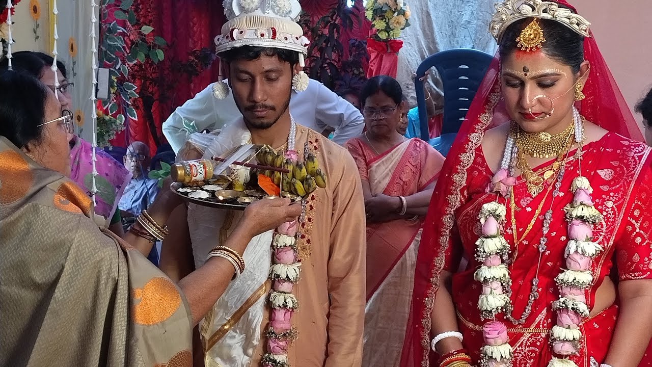 @বধূ বরণ# সুতো লুকানো#আংটি হারানো