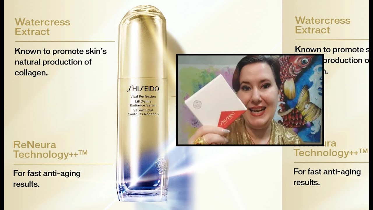 SHISEIDO VITAL PERFECTION Liftdefine Radiance Sérum