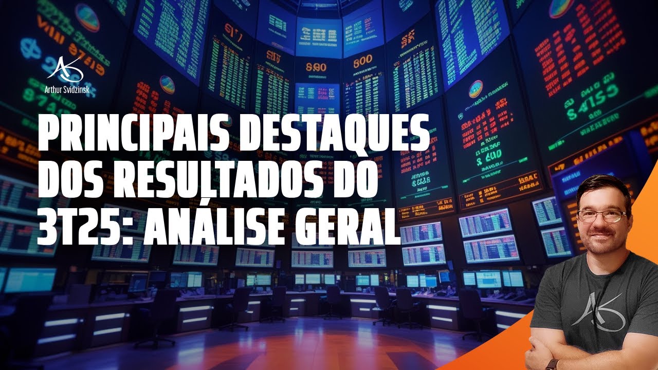 💲 Live da semana: Principais DESTAQUES do 3T25: An&aacute;lise geral dos resultados