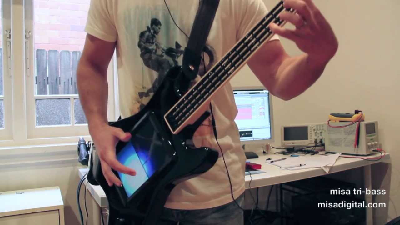 misa tri-bass digital guitar demo