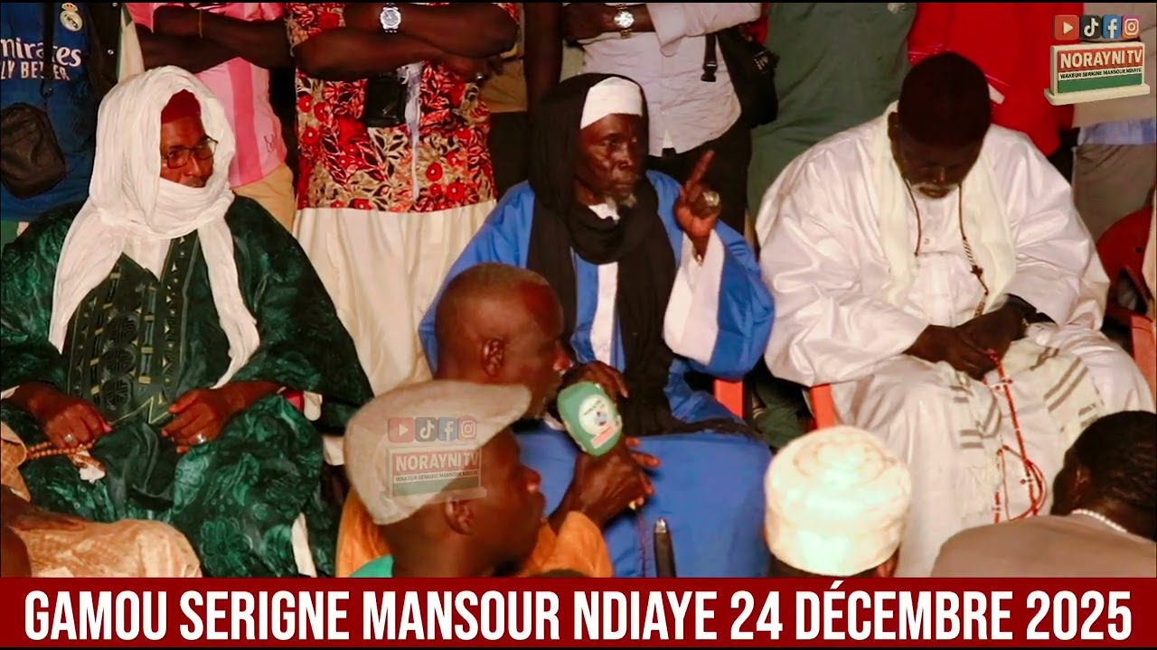 Gamou Serigne Mansour NDIAYE 24 décembre 2025, 