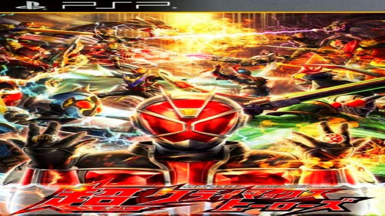 Kamen Rider: Super Climax Heroes PSP Gameplay 