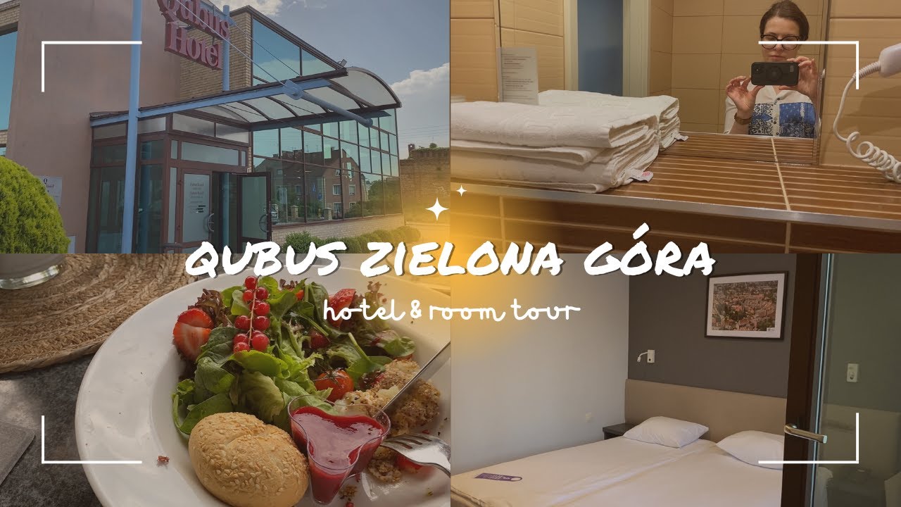🛏️ Qubus Zielona Góra ||  HOTEL & ROOM TOUR || restaurant meals
