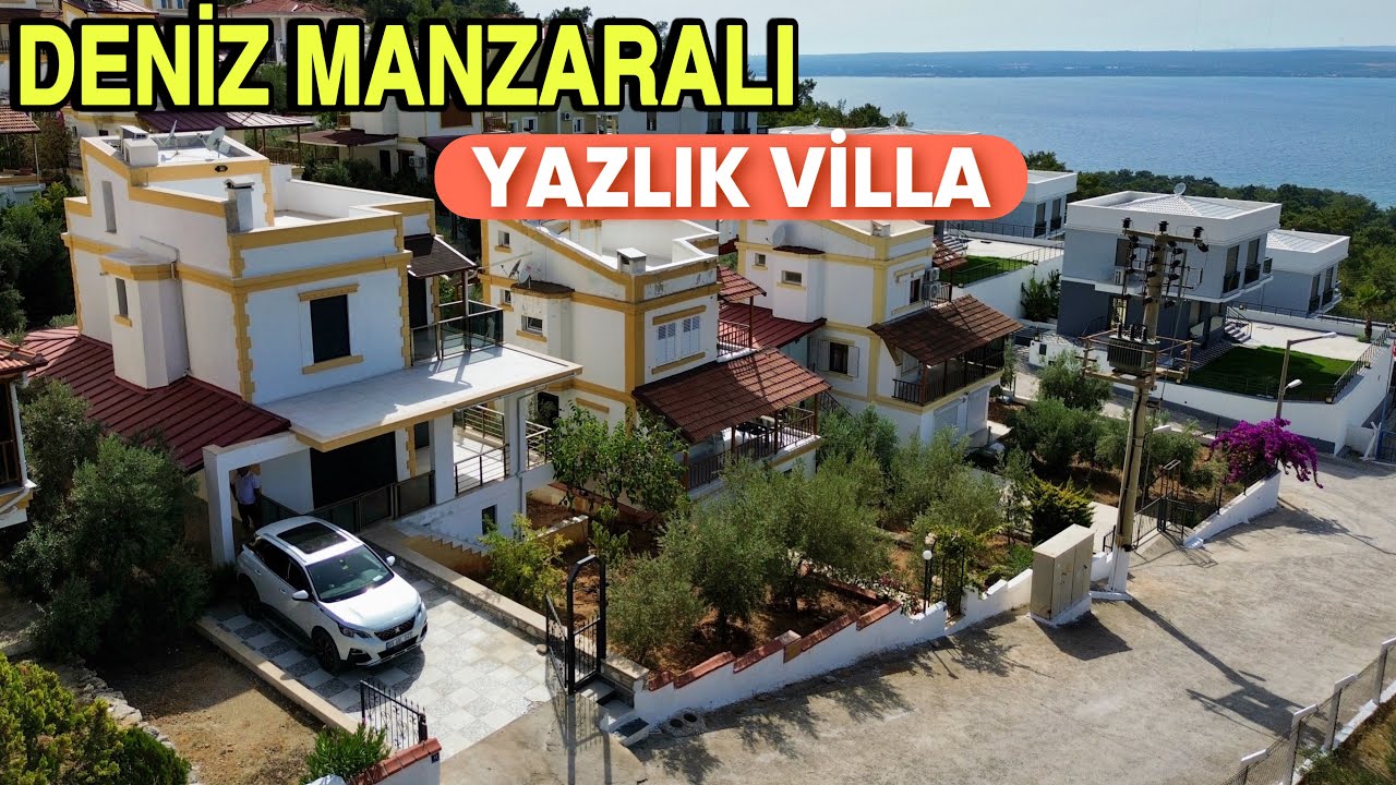 Didim Akbükte Satılık Tam Müstakil Eşyalı Her Kattan Deniz Manzaralı Bahçeli Yazlık / No:88