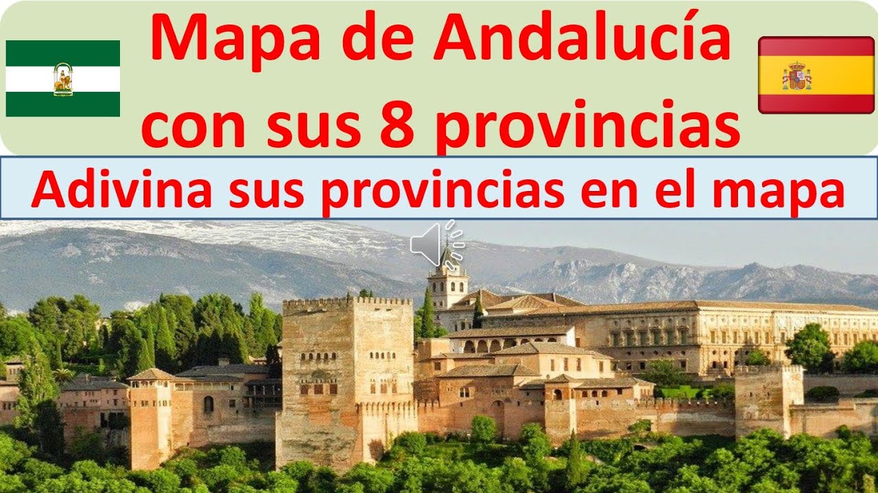 Mapa Andalucia