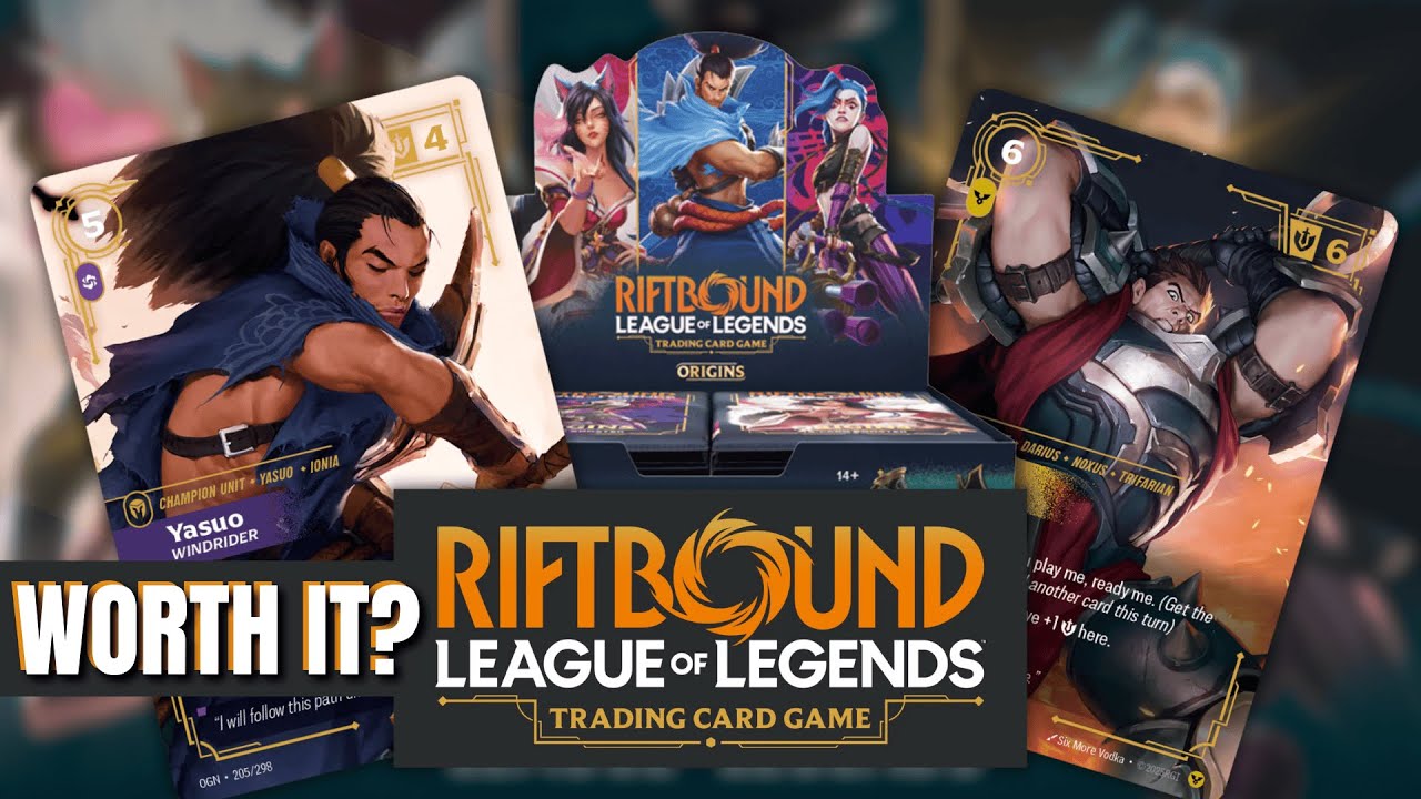 Opening a RIFTBOUND Booster Box! The NEW League of Legends TCG! - Unboxing / Riftbound