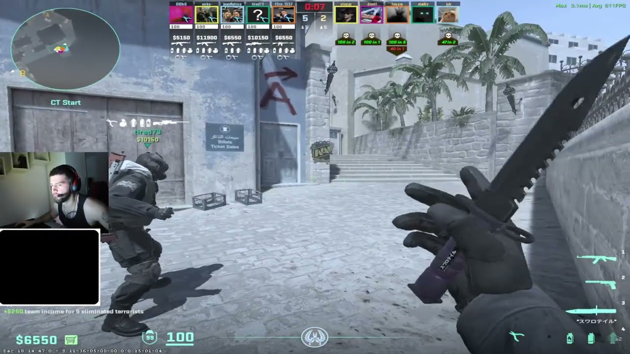 JUANFLATROO E SHKEL RIVALIN! NDESHJE ARGËTUESE! MOS E HUMB! MIRAGE FACEIT! CS2