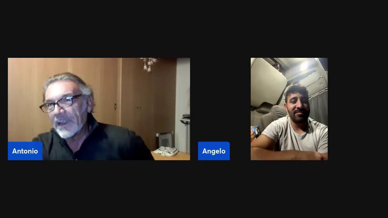 Angelo e il carrellone