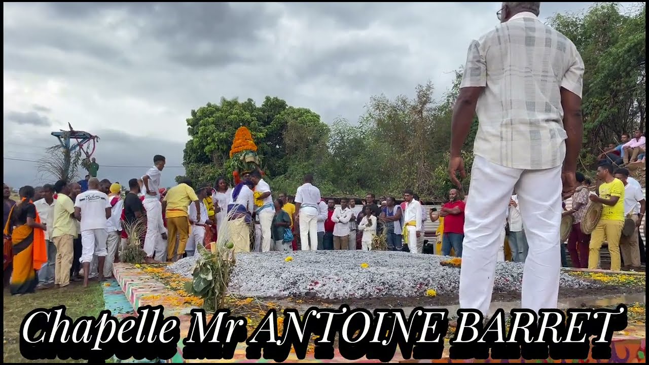 Marche sur le feu chapelle Mr ANTOINE BARRET bassin plat saint-pierre 97410 dimanche 26 janvier 2025
