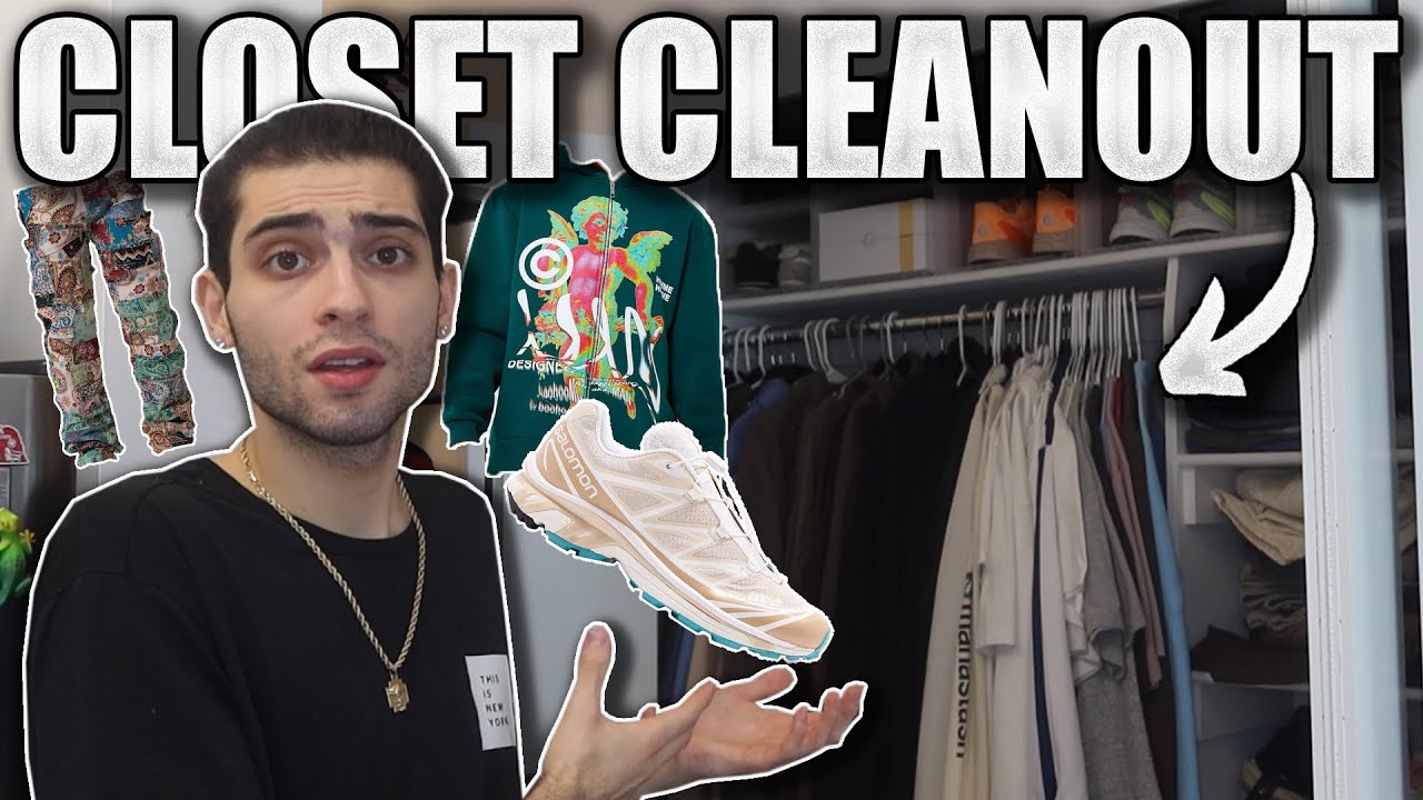 Getting Rid Of All My Clothes Before Moving…