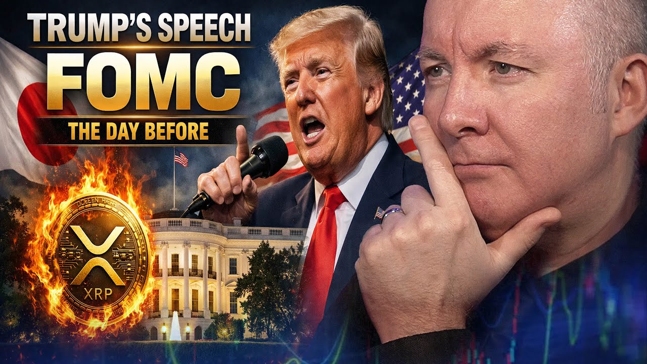 🚨 Donald Trump Live Before FOMC Bombshell—XRP on EDGE - What’s He Hiding? | Martyn Lucas Investor