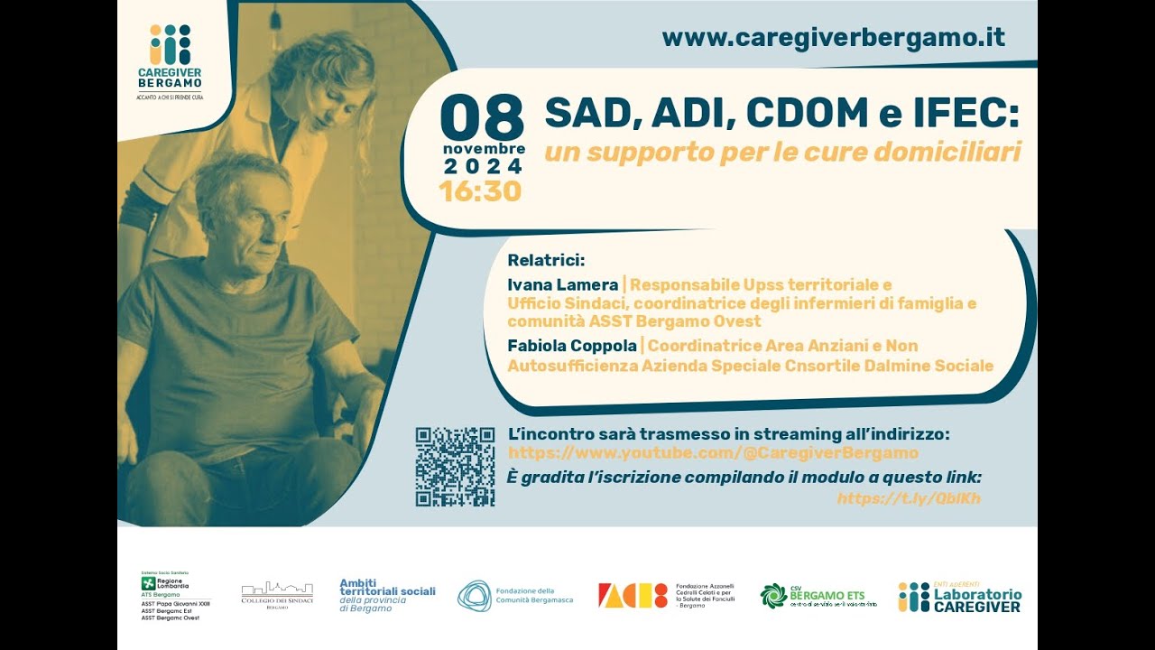 SAD, ADI, CDOM e IFEC. Un supporto per le cure domiciliari