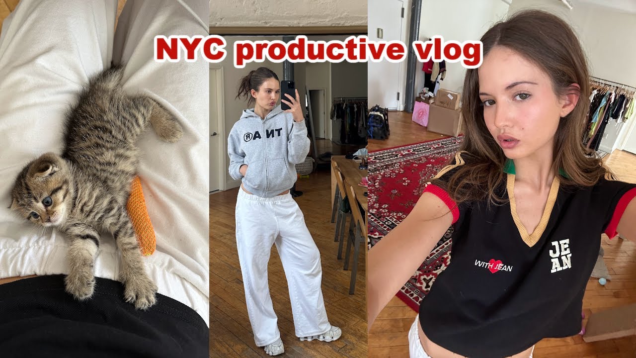 A productive few days in NYC vlog