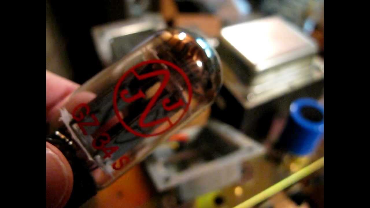 Rattling JJ GZ34 Rectifier tube