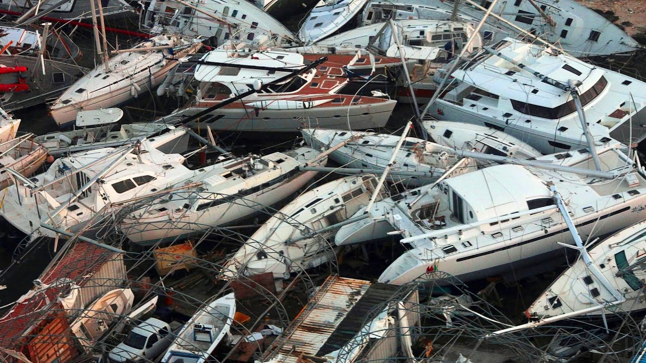 A devastating storm has caused widespread damage across the Mediterranean