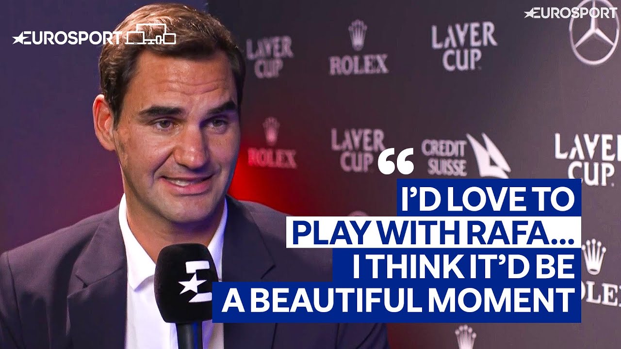 Roger Federer on his decision to retire and his wish to play Rafa Nadal for the last time |Eurosport