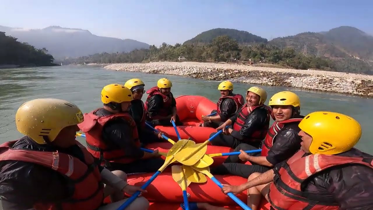Rafting  at Trishuli River from Scholars' Team 