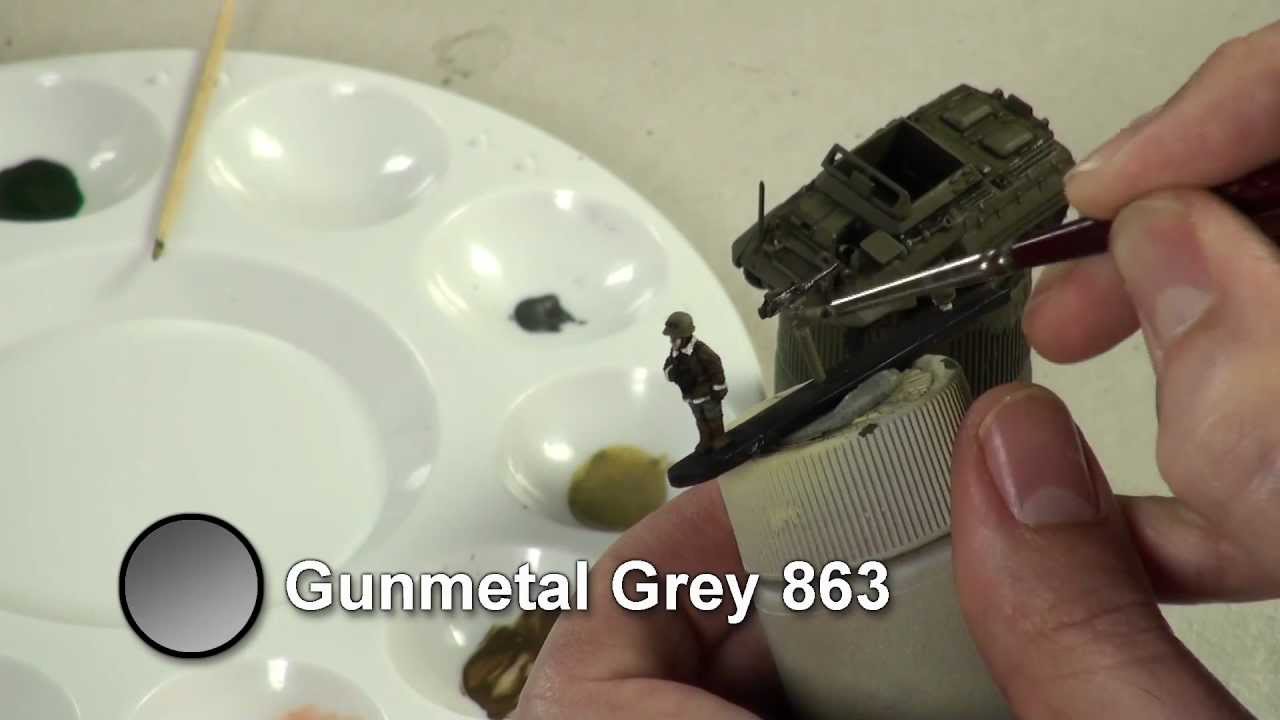 Painting General George S. Patton Jr. (US885) from Battlefront Miniatures