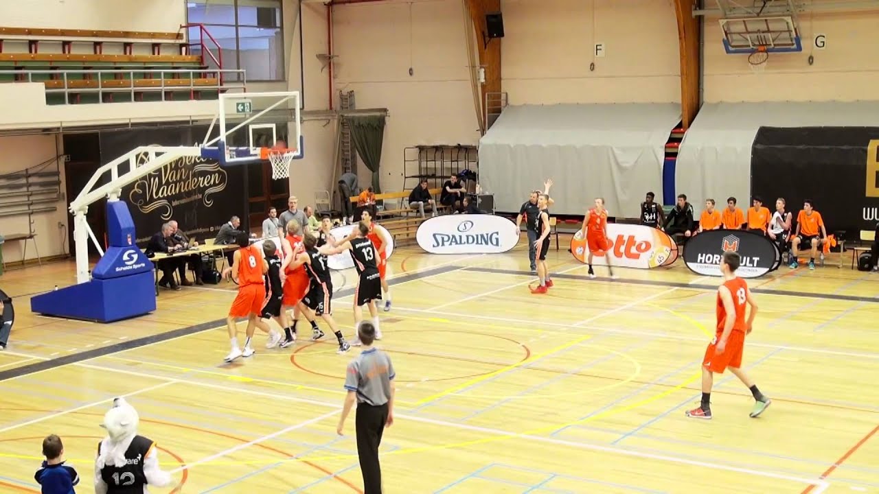 Beker van Vlaanderen 2016 U 18 jongens Leuven Bears-Telenet Oostende