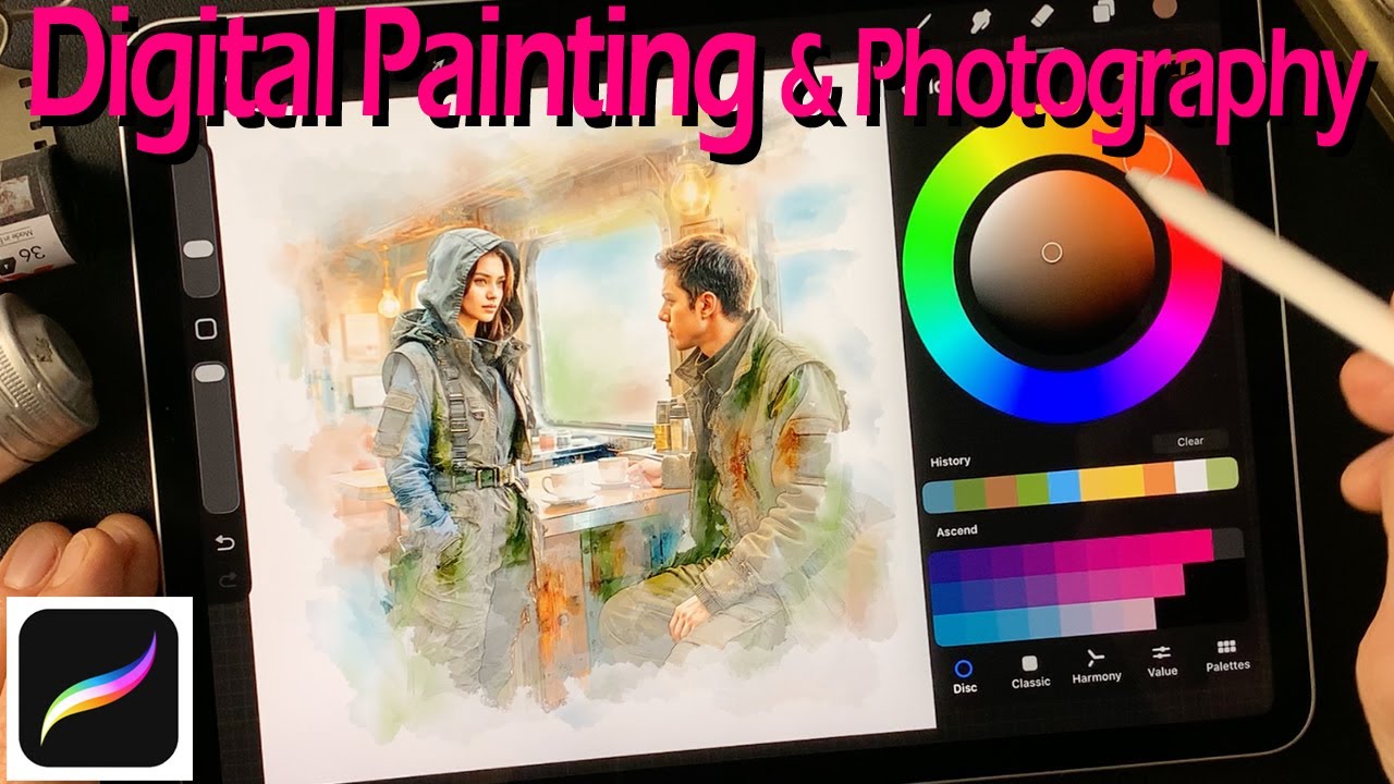 From Snapshot to Soul: Painterly Train Moment | 写真から心へ—絵画風に描く列車のひととき
