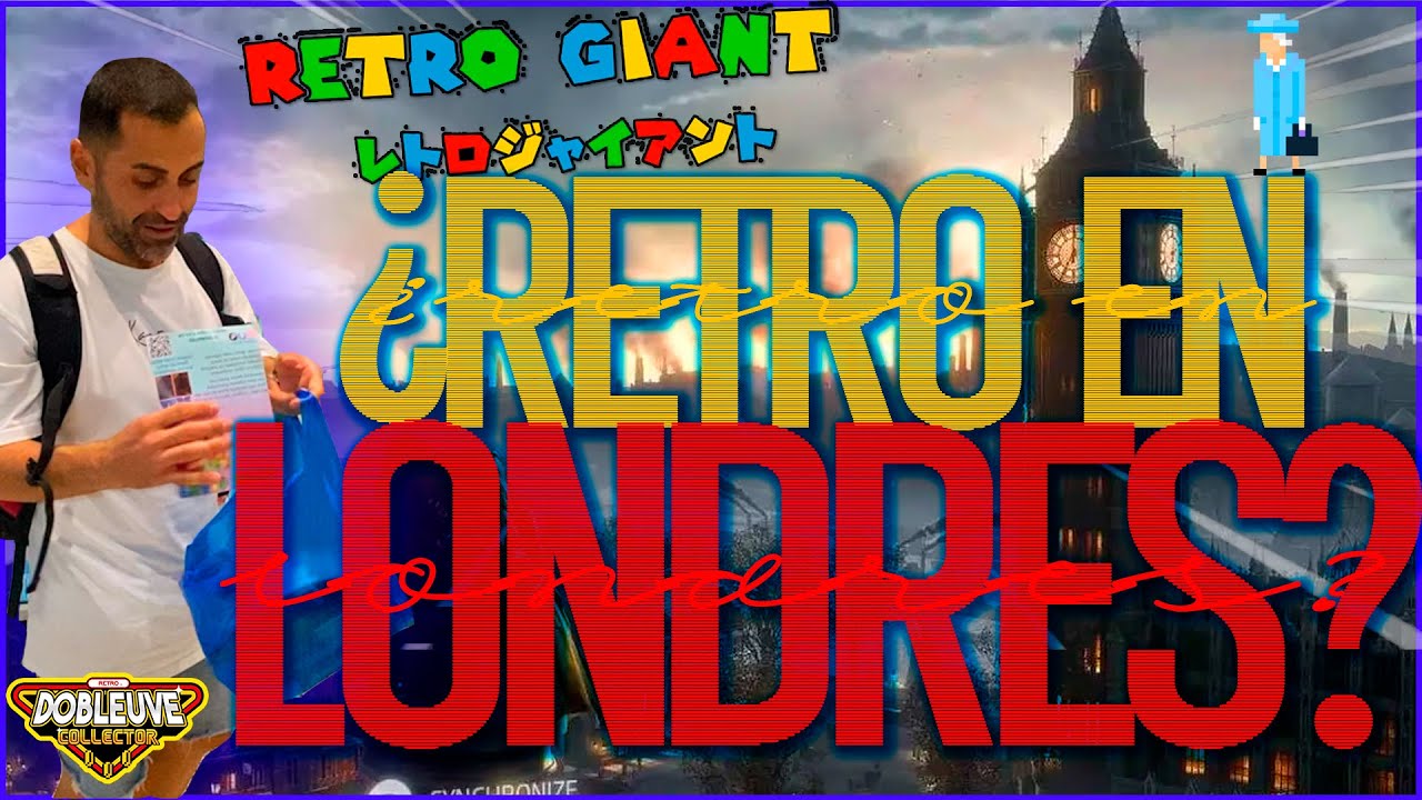 💰¿Vale la Pena COMPRAR JUEGOS RETRO en UK? 💷 | VLOG en Retro Giant Londres 🎮