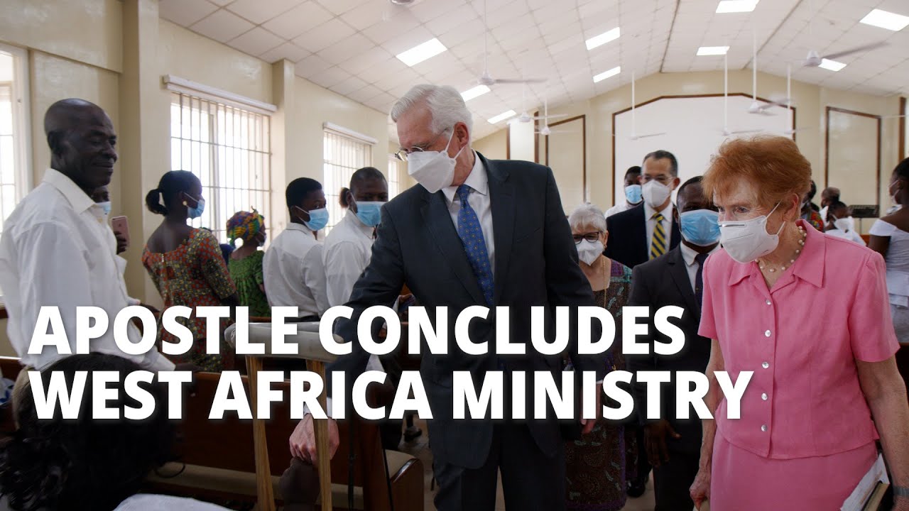 Apostle Concludes West Africa Ministry