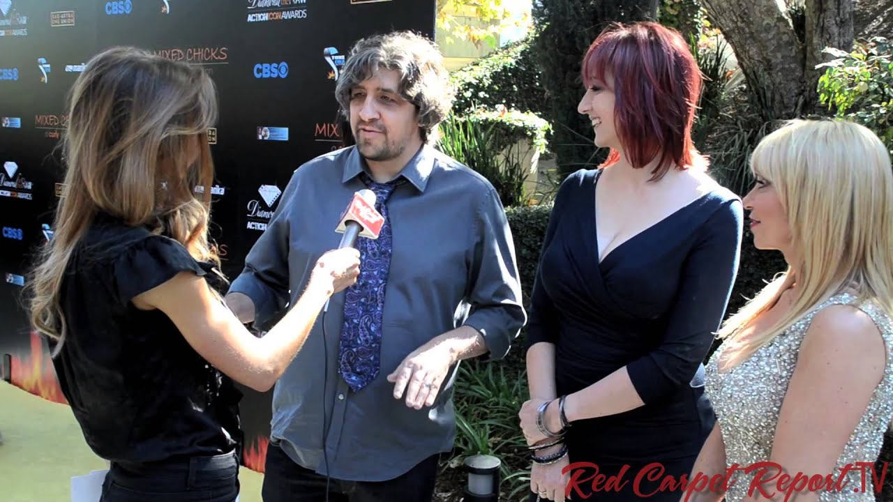 Craig McCracken, Lauren Faust & Tara Strong at the 6th Annual Diamond In The RAW-Action Icon Awards