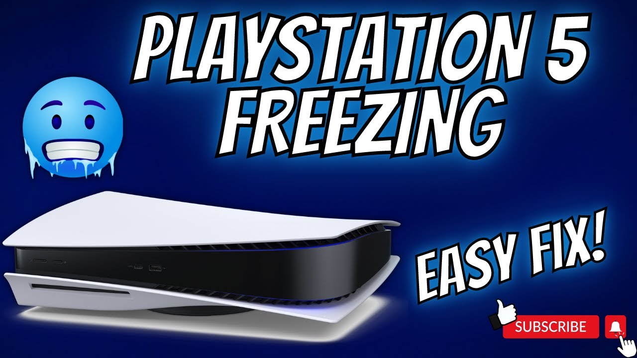 PLAYSTATION 5 FREEZING - EASY FIX